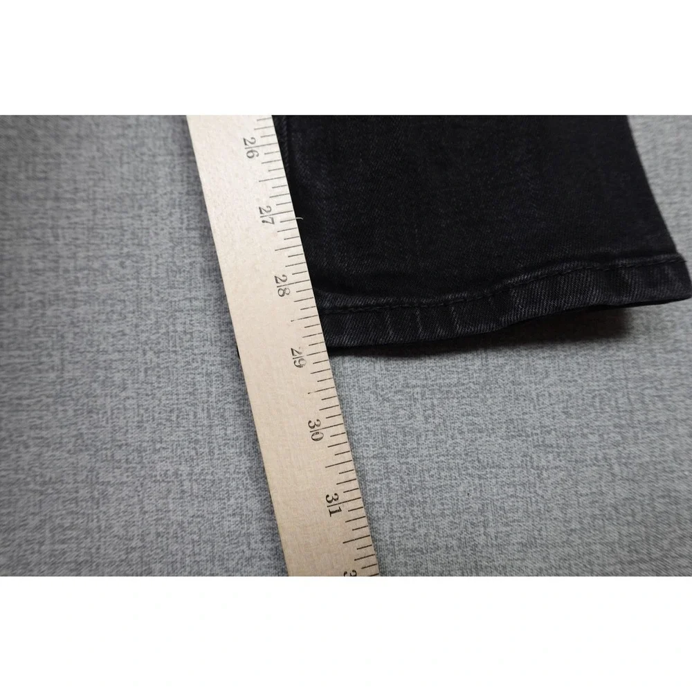 Levi's 511 Slim Fit Jeans Mens 34x30 Black Dark Wash Stretch Denim Casual Pants